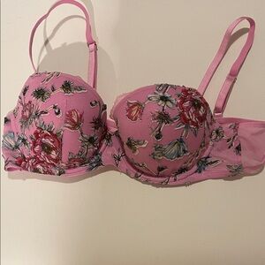 Floral Pink Women's Bra size 36 B
